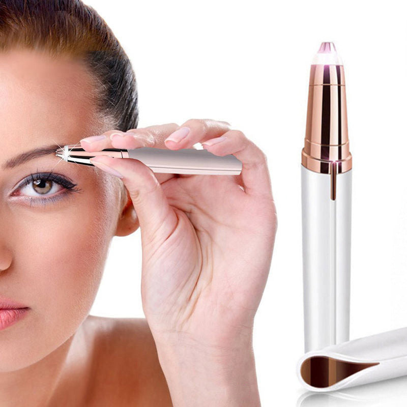 Eyebrow Epilator Maquiagem Profissional Completa Trymer Do Brwi Eye Brow Trimmer For Razor Face Femme Make Up Eye Brow Shaper