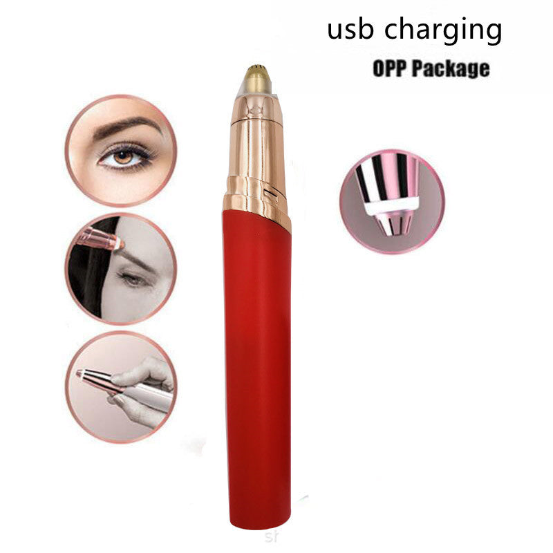 Eyebrow Epilator Maquiagem Profissional Completa Trymer Do Brwi Eye Brow Trimmer For Razor Face Femme Make Up Eye Brow Shaper