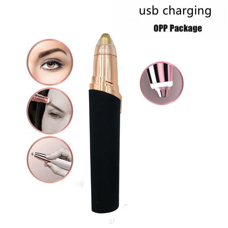 Eyebrow Epilator Maquiagem Profissional Completa Trymer Do Brwi Eye Brow Trimmer For Razor Face Femme Make Up Eye Brow Shaper