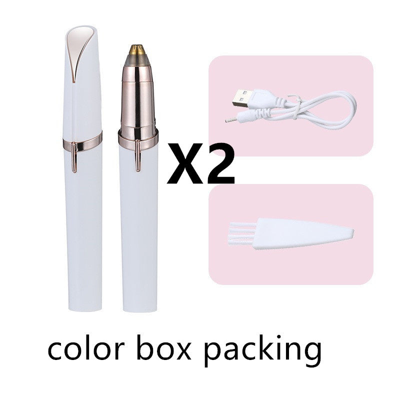 Eyebrow Epilator Maquiagem Profissional Completa Trymer Do Brwi Eye Brow Trimmer For Razor Face Femme Make Up Eye Brow Shaper