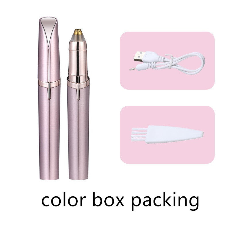 Eyebrow Epilator Maquiagem Profissional Completa Trymer Do Brwi Eye Brow Trimmer For Razor Face Femme Make Up Eye Brow Shaper