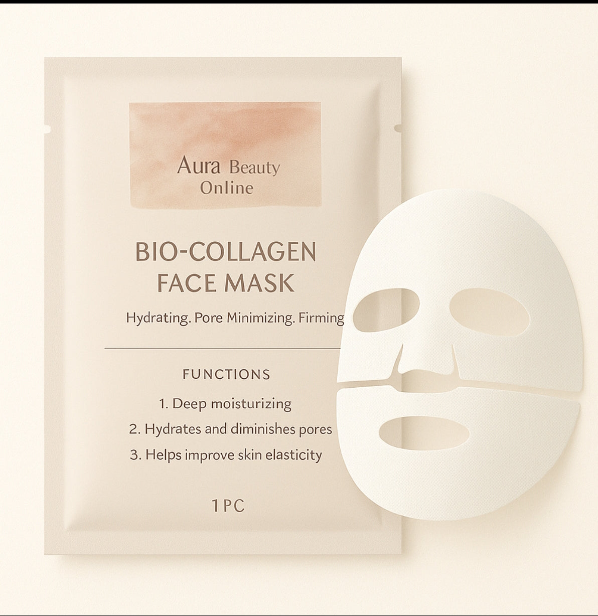 Masque Visage au Collagène – Hydratant, Anti-Âge & Éclat Instantané