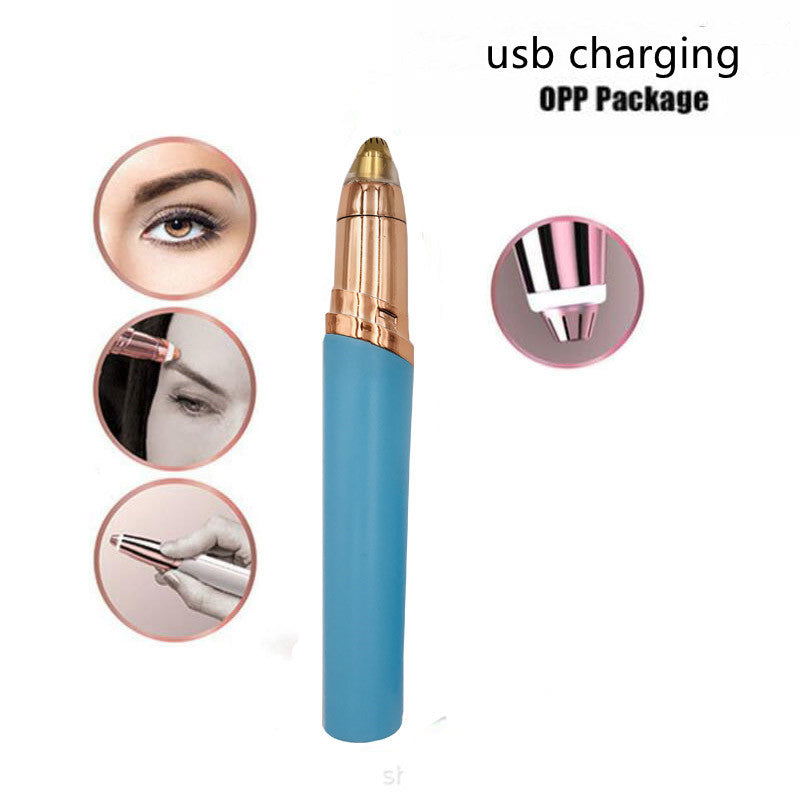 Eyebrow Epilator Maquiagem Profissional Completa Trymer Do Brwi Eye Brow Trimmer For Razor Face Femme Make Up Eye Brow Shaper