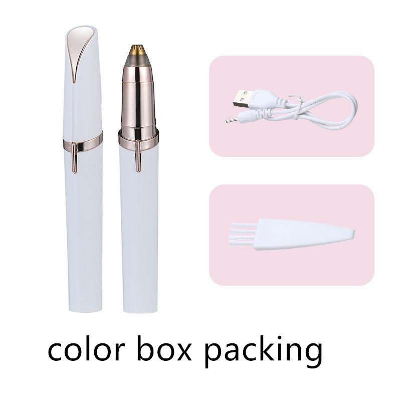 Eyebrow Epilator Maquiagem Profissional Completa Trymer Do Brwi Eye Brow Trimmer For Razor Face Femme Make Up Eye Brow Shaper