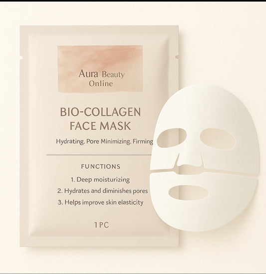 Masque Visage au Collagène – Hydratant, Anti-Âge & Éclat Instantané